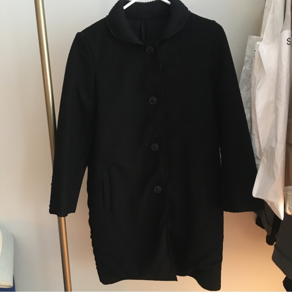 *Flaws*** Maje Grace Stand Coat size 36 XS